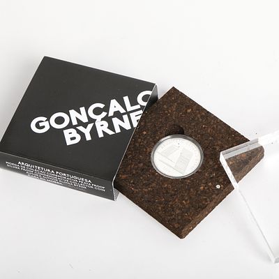 MOEDA 7,5€ GON&Ccedil;ALO BYRNE. Moeda em prata proof 925, comemorativa dedicada ao arquiteto Gon&ccedil;alo 