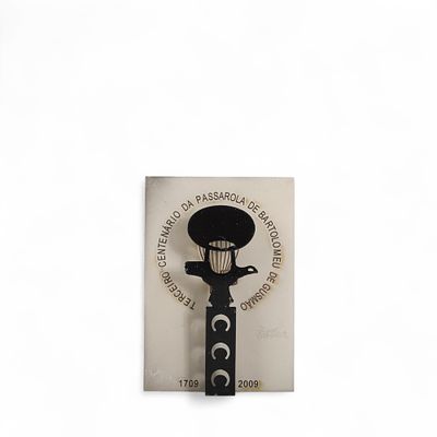 MEDALHA "III Centen&aacute;rio da Passarola de Bartolomeu de Gusm&atilde;o". Medalha em broze, s&eacute;rie t&eacute;cnica 