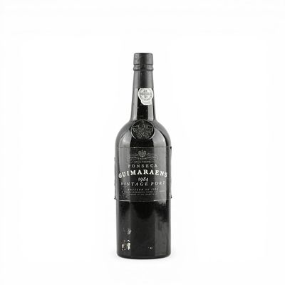 FONSECA GUIMAR&Atilde;ES VINTAGE 1984. Bottle of Fonseca Guimaraens Vintage Port, 1984, 75 cl. Shows 