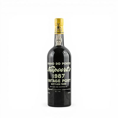 NIEPOORT VINTAGE 1984. A bottle of Niepoort Vintage Port 1987, 75 cl.