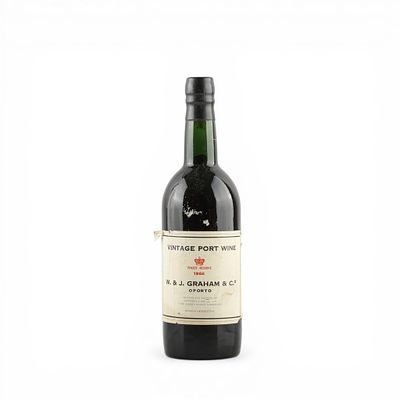 GRAHAM 1966 , Porto Vintage. Bottle of W. &amp; J. Graham &amp; Co. Port, Finest Reserve, 1966 