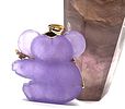 Lavender Jade Koala Bear Pendant with Ruby Eyes. Setting: 14K Yellow Gold 
Main Gemstone: Image - 3