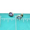 Oval-cut Tanzanite Earrings for Everyday Elegance. Setting: 14K Yellow Gold 
Main Gemstone: Image - 6