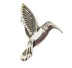 Vintage Shube's Mfg .925 Hummingbird Pendant. Crafted from: Sterling Silver .925 
Feature: Image - 2