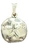 Vintage Taxco TN-49 Sterling Silver Sand Dollar Pendant. Die-Struck in: Sterling Silver .925 Image - 1