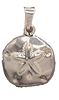 Vintage Taxco TN-49 Sterling Silver Sand Dollar Pendant. Die-Struck in: Sterling Silver .925 Image - 3