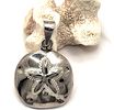 Vintage Taxco TN-49 Sterling Silver Sand Dollar Pendant. Die-Struck in: Sterling Silver .925 Image - 4