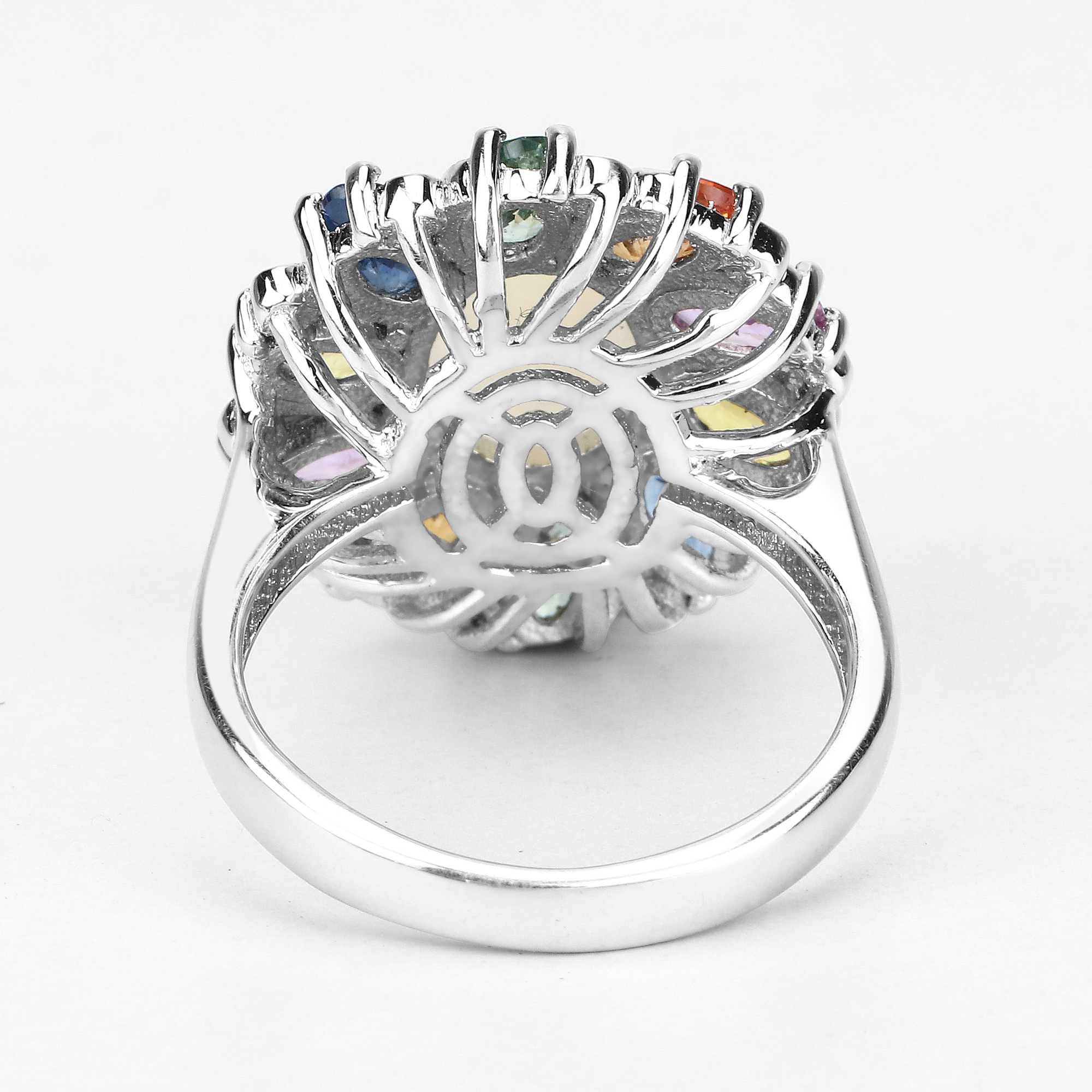 Ethiopian Opal Sapphire, & Diamond Statement Ring