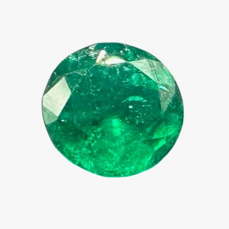 1.82 CT Round Muzo Mine Emerald