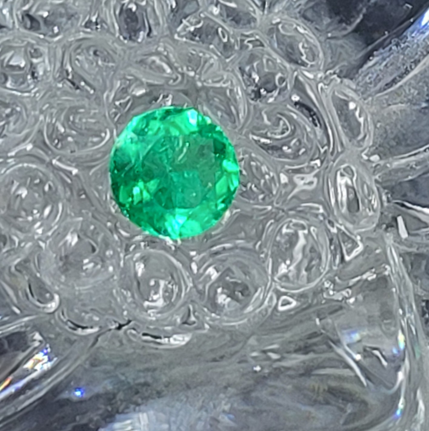 .40ct Muzo Colombian Emerald Round Loose