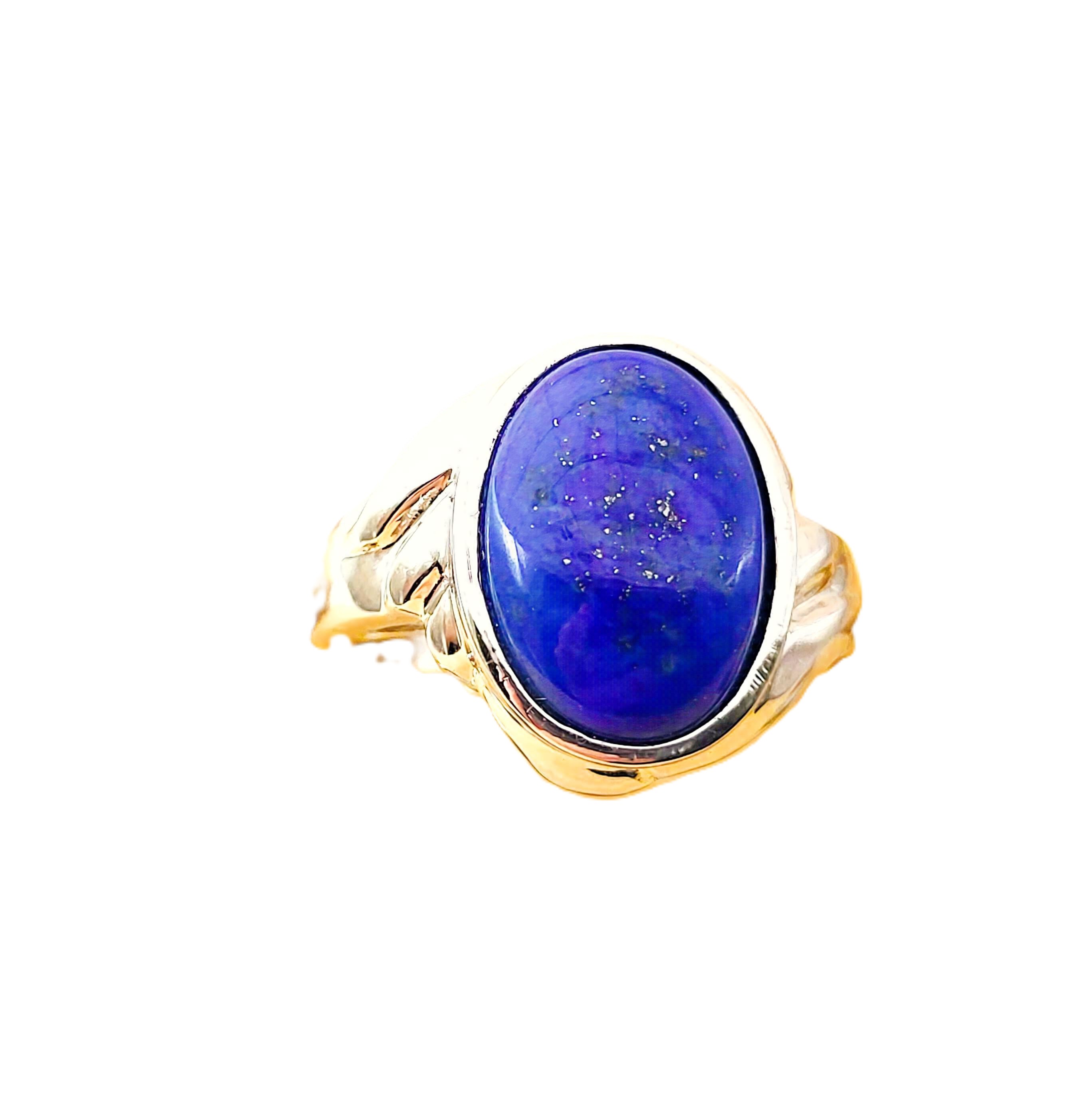 Celestial Night Sky Lapis Lazuli Ladies' Ring .925