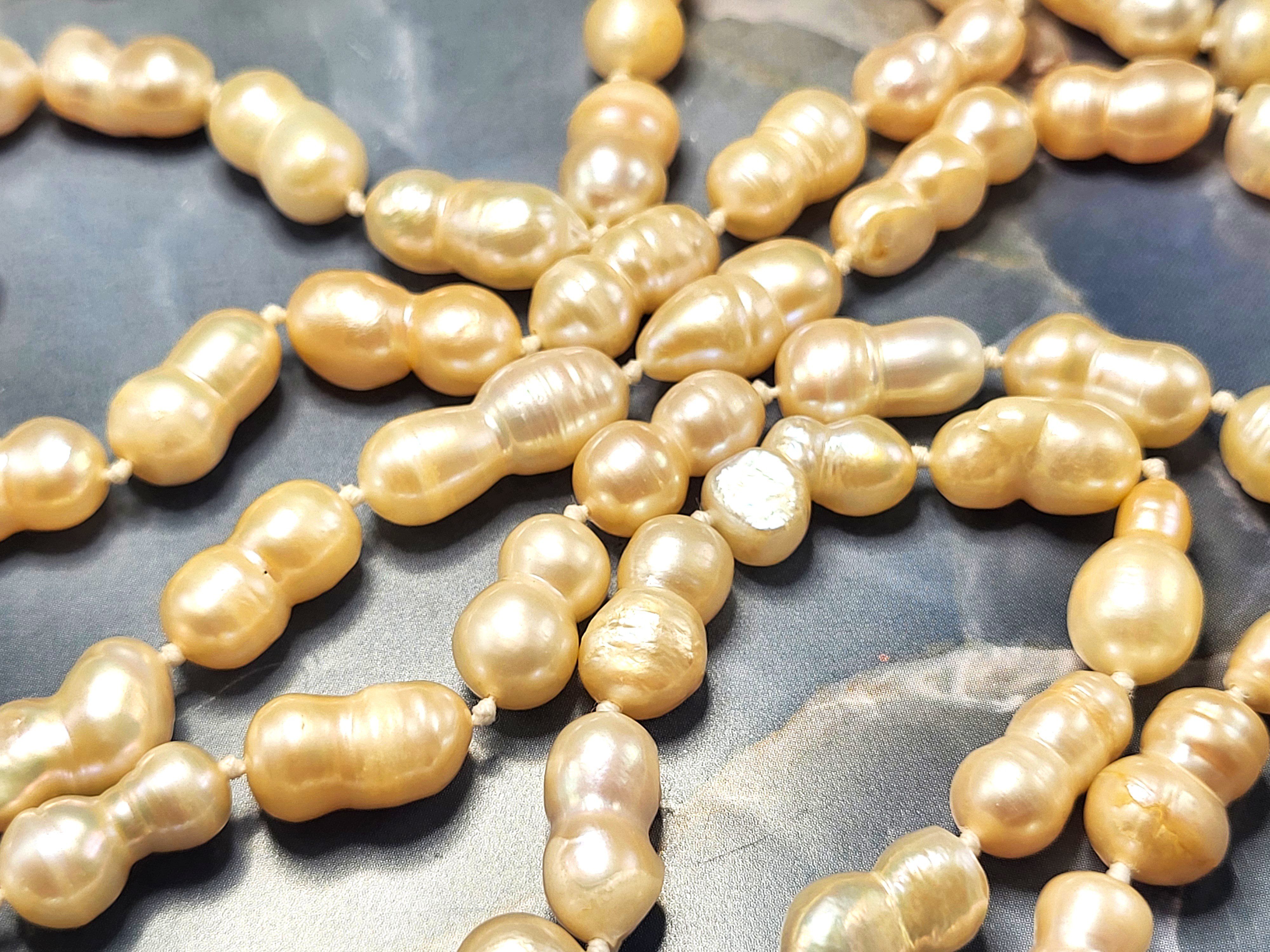 Peanut Pearl Endless Strand