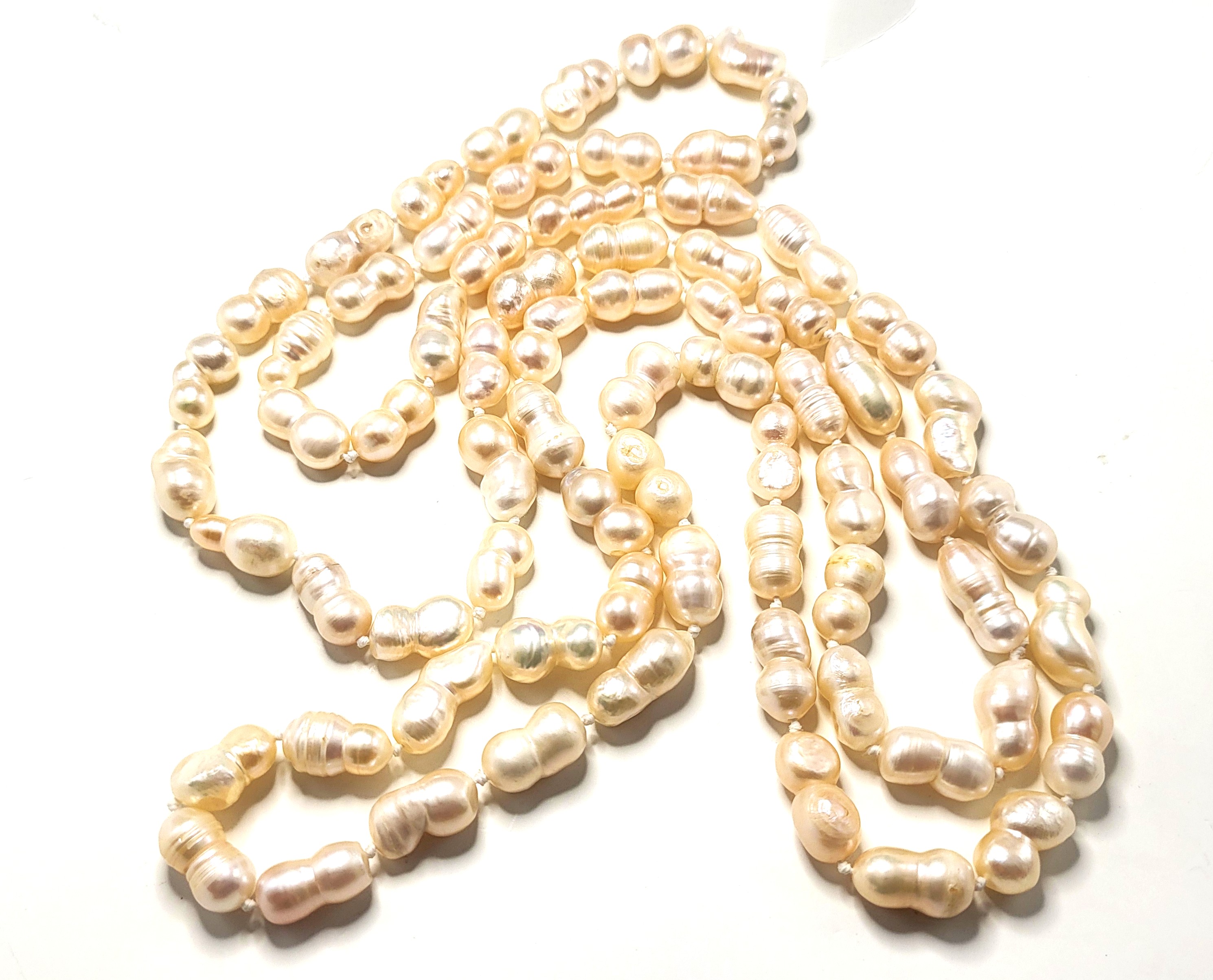 Peanut Pearl Endless Strand