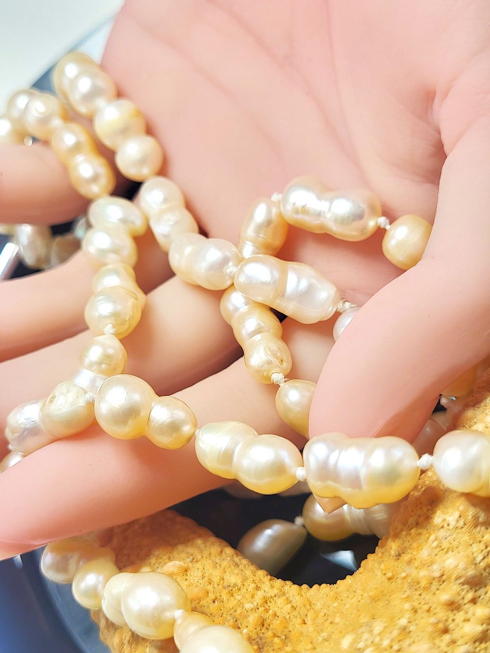 Peanut Pearl Endless Strand