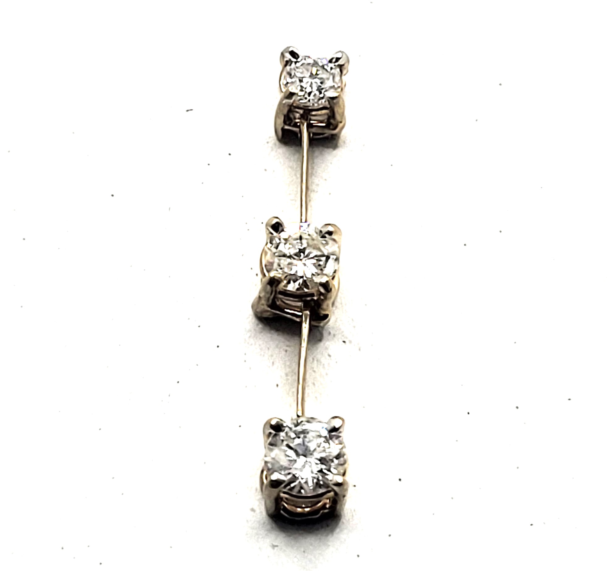 Diamond 3-Stone Pendant Past, Present, Future