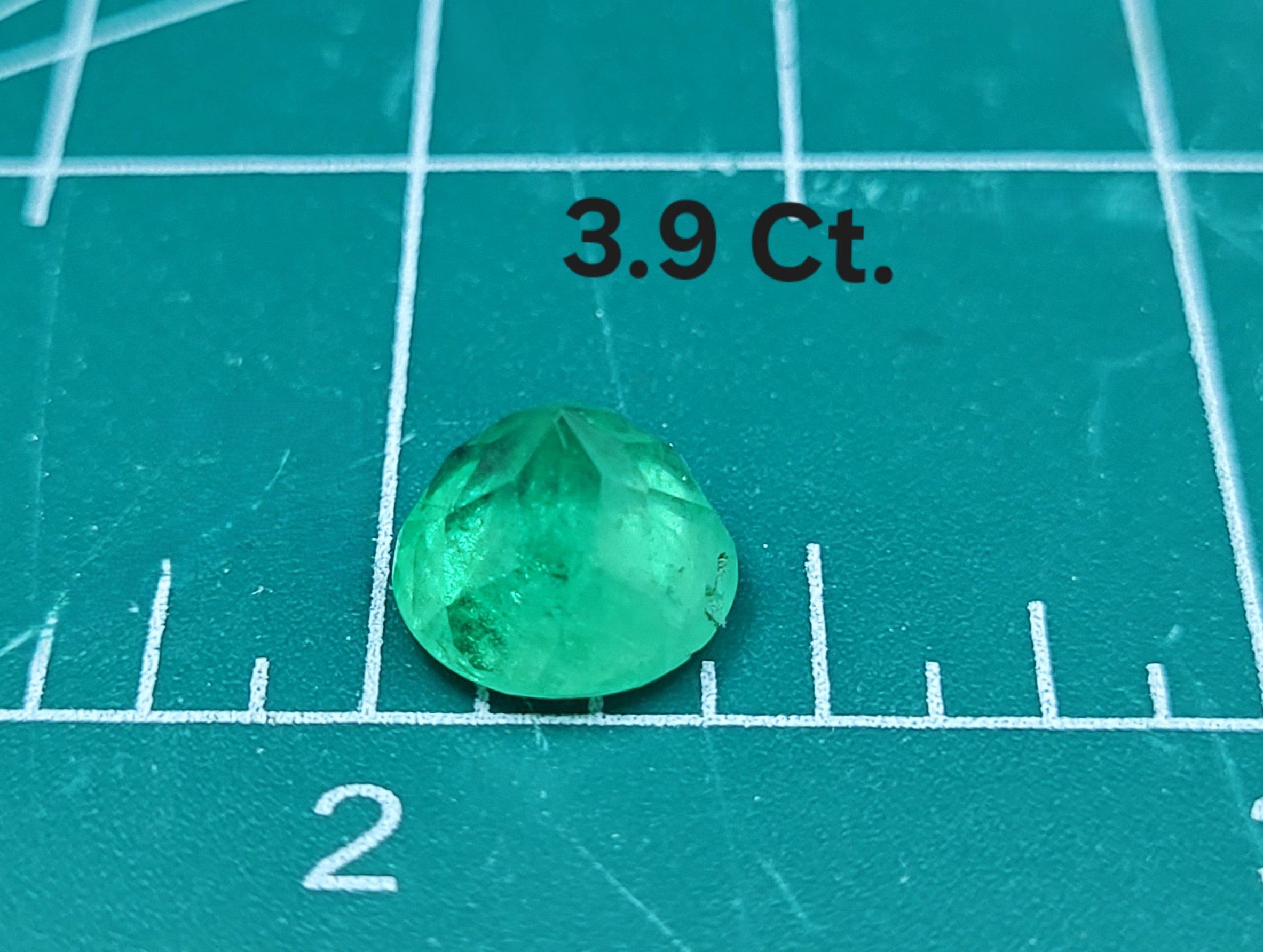 3.98 Round Certified Muzo Emerald