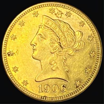 1906-D $10 Gold Eagle UNCIRCULATED