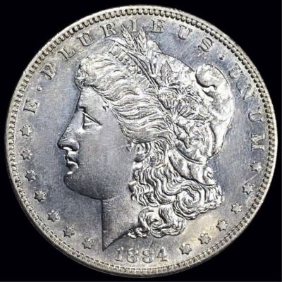 1884-S Morgan Silver Dollar UNCIRCULATED