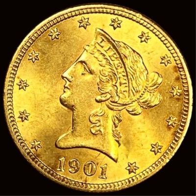 1901 $10 Gold Eagle UNCIRCULATED