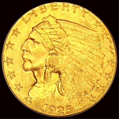 1925-D $2.50 Gold Quarter Eagle UNCIRCULATED