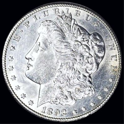 1892-CC Morgan Silver Dollar UNCIRCULATED