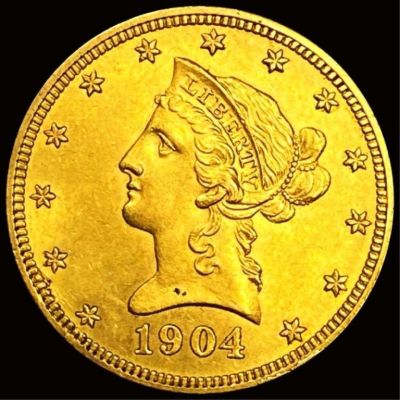 1904 $10 Gold Eagle UNCIRCULATED