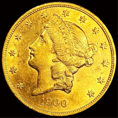 1900 $20 Gold Double Eagle UNCIRCULATED