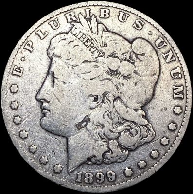 1899 Morgan Silver Dollar NICELY CIRCULATED