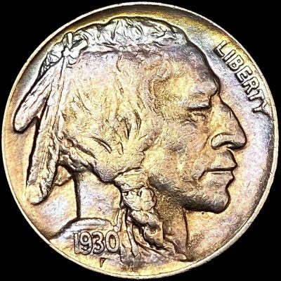 1930 Buffalo Nickel GEM BU