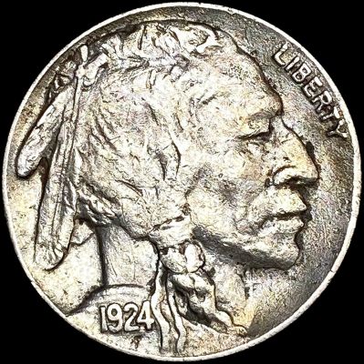 1924-S Buffalo Nickel NEARLY UNCIRCULATED