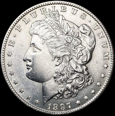 1897-S Morgan Silver Dollar UNCIRCULATED
