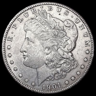 1901-S Morgan Silver Dollar CLOSELY UNCIRCULATED