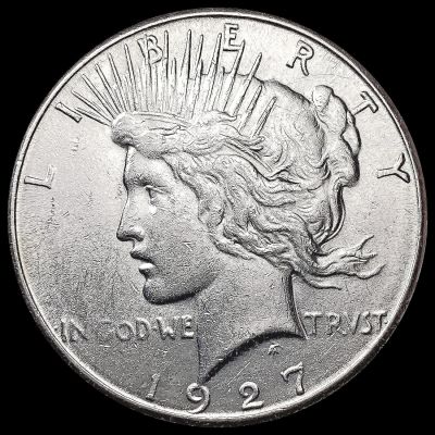 1927-S Silver Peace Dollar CLOSELY UNCIRCULATED
