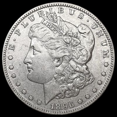 1896-S Morgan Silver Dollar NEARLY UNCIRCULATED
