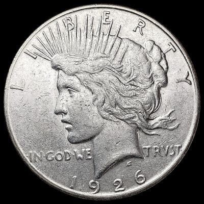 1926-S Silver Peace Dollar CLOSELY UNCIRCULATED
