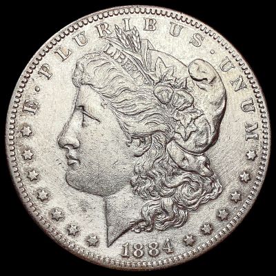 1884-S Morgan Silver Dollar CLOSELY UNCIRCULATED