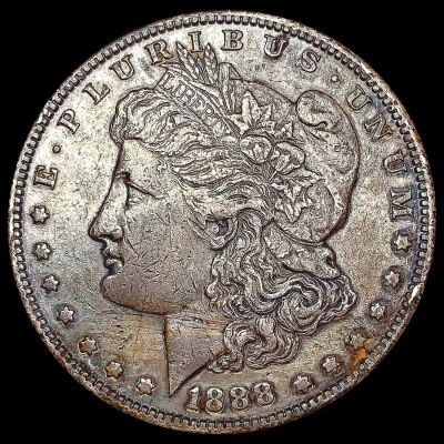 1888-S Morgan Silver Dollar LIGHTLY CIRCULATED