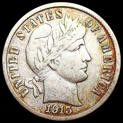 1915-S Barber Dime NEARLY UNCIRCULATED