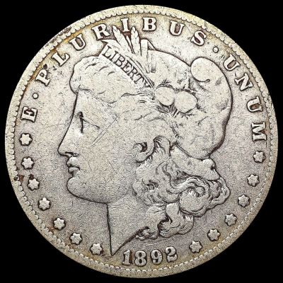 1892-S Morgan Silver Dollar NICELY CIRCULATED