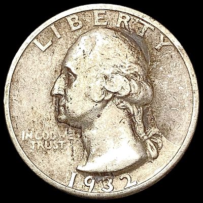 1932-S Washington Silver Quarter LIGHTLY CIRCULATED