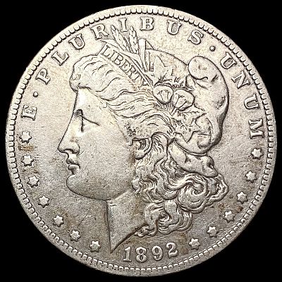 1892-S Morgan Silver Dollar LIGHTLY CIRCULATED
