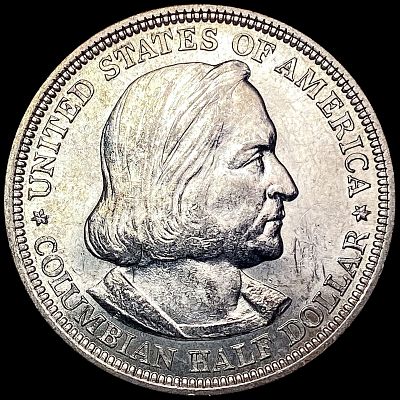 1893 Columbia Half Dollar UNCIRCULATED