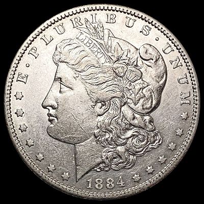 1884-S Morgan Silver Dollar UNCIRCULATED