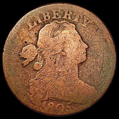 1805 Draped Bust Large Cent NICELY CIRCULATED