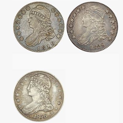 [3]1819-1838 Capped Bust Half Dollar
