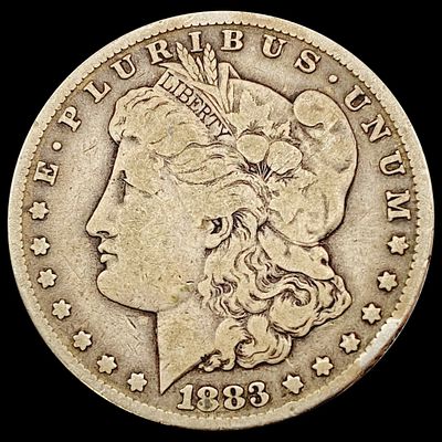1883-CC Morgan Silver Dollar LIGHTLY CIRCULATED