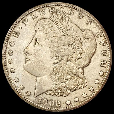 1902-S Morgan Silver Dollar HIGH GRADE
