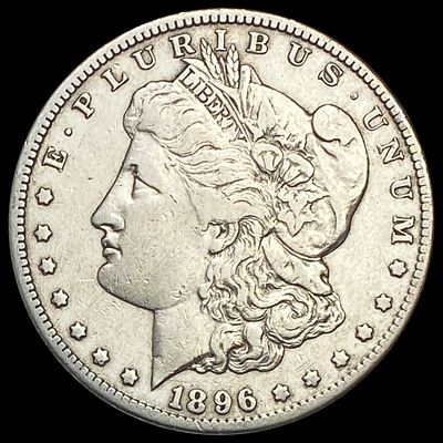 1896-S Morgan Silver Dollar NEARLY UNCIRCULATED