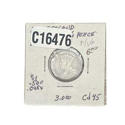 1833 New Zealand 6 Pence