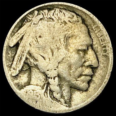 1913-S Buffalo Nickel NICELY CIRCULATED